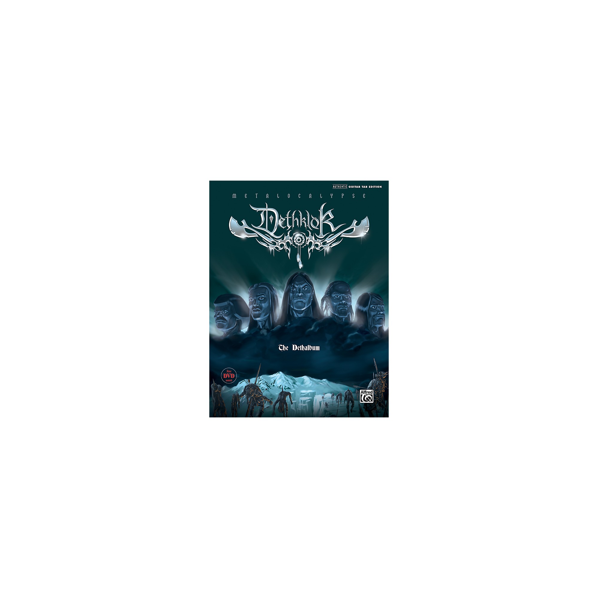 Alfred Dethklok - Dethalbum Guitar Tab (Book/DVD) | Guitar Center