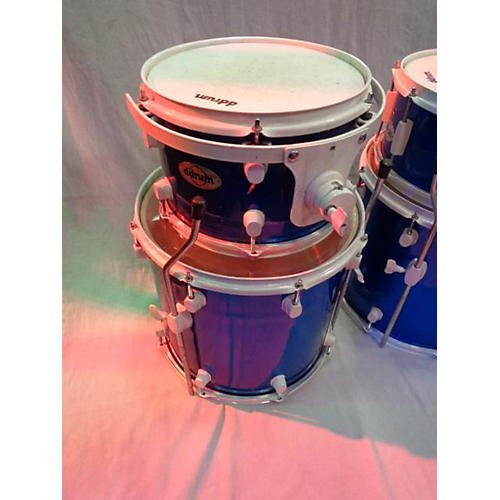 Used Ddrum Diablo Drum Kit Blue and White Guitar Center