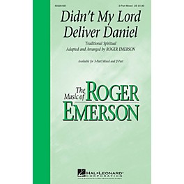 Hal Leonard Didn't My Lord Deliver Daniel 2-Part Arranged by Roger Emerson
