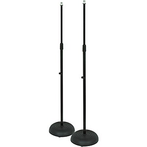 Musician's Gear Die-Cast Mic Stand 2-Pack Black 