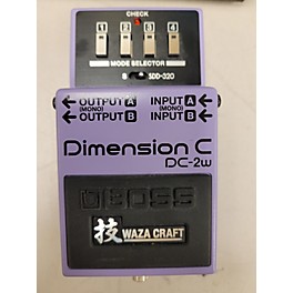 Used BOSS Dimension C DC-2W Effect Pedal
