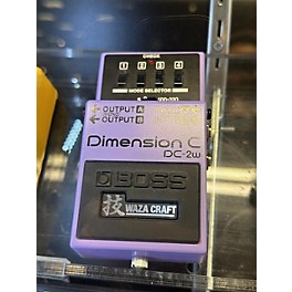 Used BOSS Dimension C DC-2W Effect Pedal