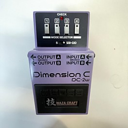 Used BOSS Dimension C DC-2W Effect Pedal