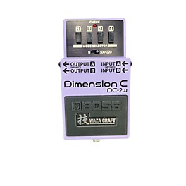 Used BOSS Dimension C DC-2W Effect Pedal