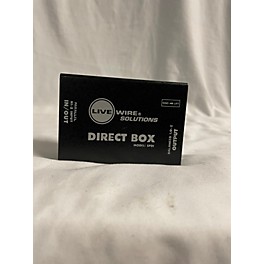 Used Live Wire Solutions Direct Box Direct Box