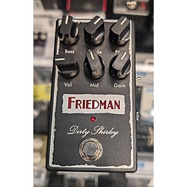 Used Friedman Dirty Shirley Overdrive Effect Pedal