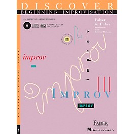 Faber Piano Adventures Discover Beginning Improvisation Primer Book - Faber Piano