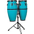 LP Discovery Conga Set with Double Conga Stand 10 and 11 in. Sea Foam
