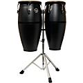 LP Discovery II Series Conga Set With Stand - 10 and 11 in. Onyx