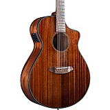 Breedlove Discovery S CE African Mahogany-African Mahogany HB Concert Acoustic-Electric Guitar Natural