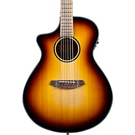 Open Box Breedlove Discovery S CE LH Red Cedar-African Mahogany Concert Left-Handed Acoustic-Electric Guitar