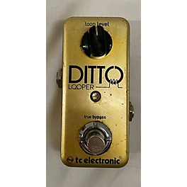 Used TC Electronic Ditto Looper Limited Edition Gold Pedal
