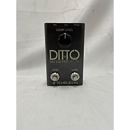 Used TC Helicon Ditto Mic Looper Footswitch