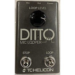 Used TC Electronic Ditto Mic Looper Pedal