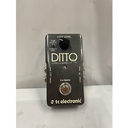 Used TC Electronic Ditto Stereo Looper Pedal