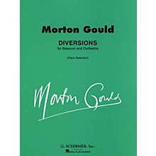 G. Schirmer Diversions (Score and Parts) Woodwind Solo Series Composed by Morton Gould