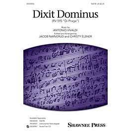 Shawnee Press Dixit Dominus SSATB arranged by Jacob Narverud