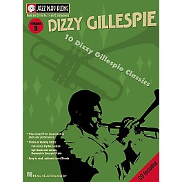 Hal Leonard Dizzy Gillespie - Jazz Play Along Volume 9 Book with CD