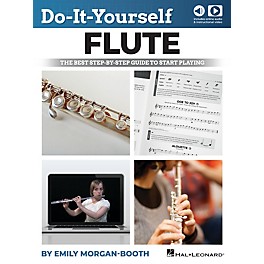Hal Leonard Do-It-Yourself Flute - The Best Step-by-Step Guide to Start Playing Book/Online Audio/Online Video