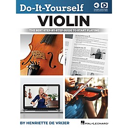 Hal Leonard Do-It-Yourself Violin - The Best Step-by-Step Guide to Start Playing Book/Online Media