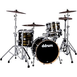 ddrum Dominion 4-Piece Shell Pack Brushed Olive Metallic