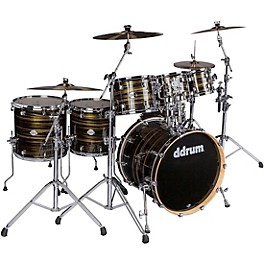 ddrum Dominion Birch 6-Piece Shell Pack With Free 8" Tom