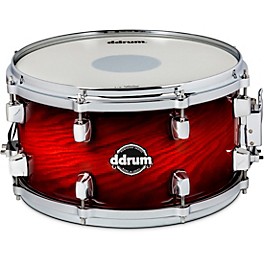 ddrum Dominion Birch Snare Drum With Ash Veneer 13 x 7 in. Red Burst