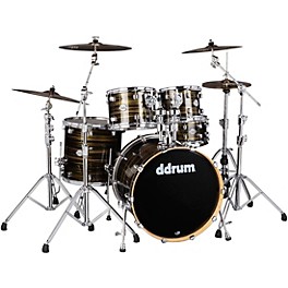 ddrum Dominion Series Birch 5-Piece Shell Pack Brushed Olive Metallic