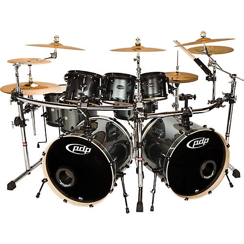 2. PDP by DW Double Bass Drum Set