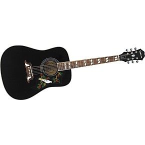 epiphone dove pro black