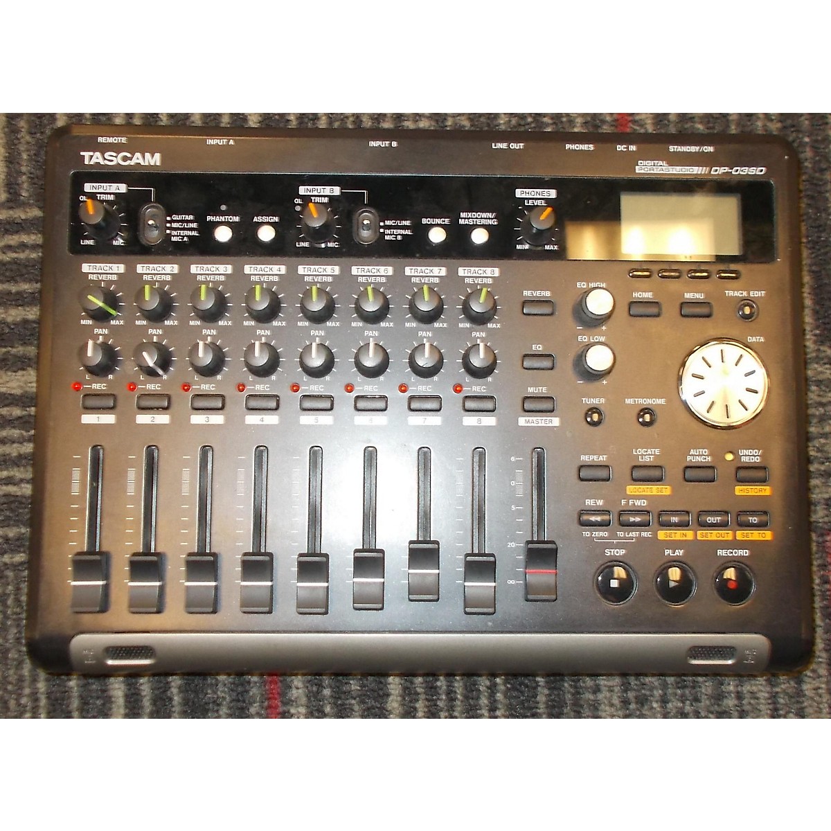 Used Tascam Dp03sd MultiTrack Recorder Guitar Center