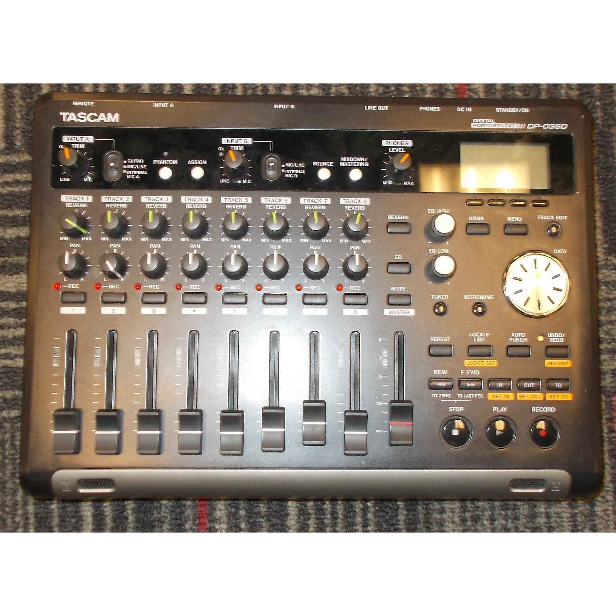Used Tascam Dp03sd MultiTrack Recorder Guitar Center