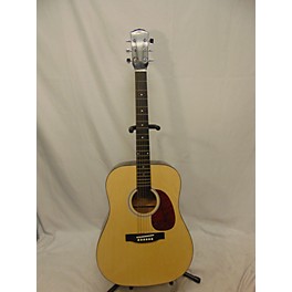 Used Starcaster by Fender Dreadnaught Acoustic Guitar