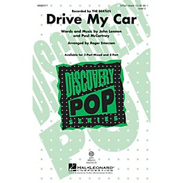 Hal Leonard Drive My Car (Discovery Level 2) 3-Part Mixed by The Beatles arranged by Roger Emerson
