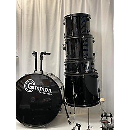 Used Gammon Percussion Drum Set Drum Kit