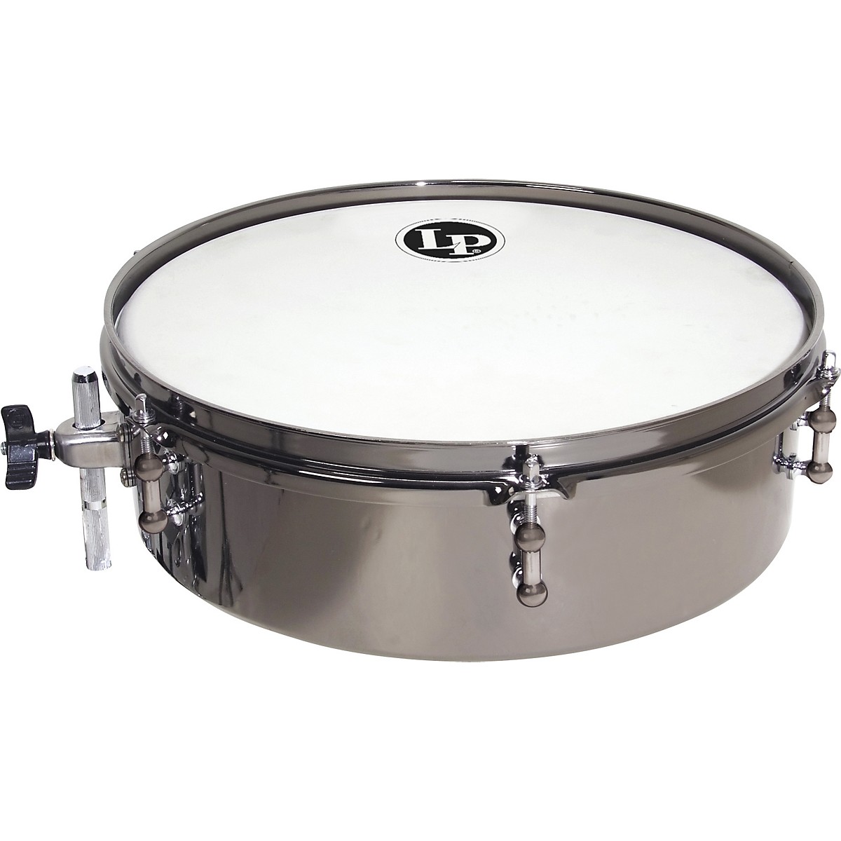 LP Drum Set Timbale 12 x 4 in. Black Nickel Guitar Center