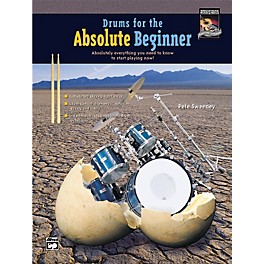 Alfred Drums for the Absolute Beginner (Book/CD)