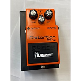 Used BOSS Ds1W Waza Craft Distortion Effect Pedal