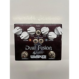 Used Wampler Dual Fusion Tom Quayle Signature Overdrive Effect Pedal