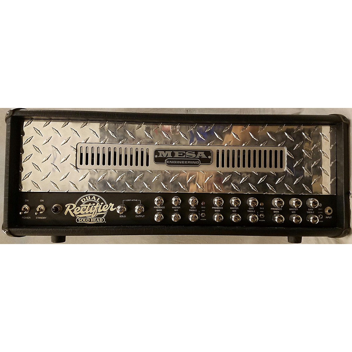 Used Mesa Boogie Dual Rectifier 100W Tube Guitar Amp Head Guitar Center