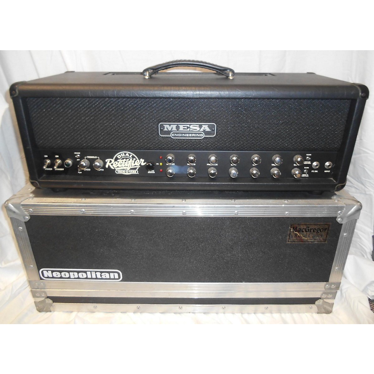 Used Mesa Boogie Dual Rectifier Tremoverb Tube Guitar Amp Head Guitar