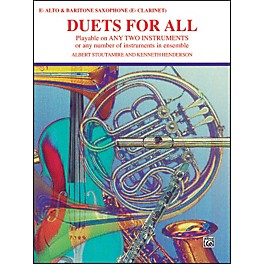 Alfred Duets for All Alto Saxophone (E-Flat Saxes & E-Flat Clarinets)