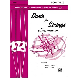 Alfred Duets for Strings Book III Violin