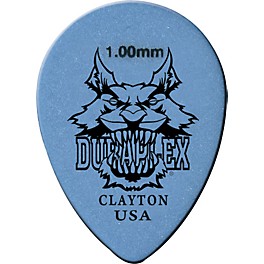 Clayton Duraplex Delrin Small Teardrop Picks 1 Dozen .88 mm