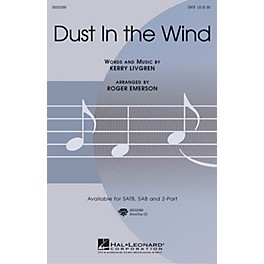 Hal Leonard Dust in the Wind SATB arranged by Roger Emerson