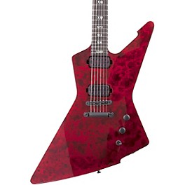 Open Box Schecter Guitar Research E-1 Apocalypse Red Reign 6-String Electric Guitar