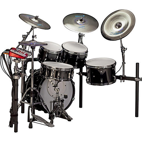 Pearl E-Pro Live Electronic Acoustic Drum Set With Zildjian Gen 16 ...