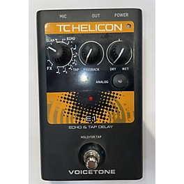 Used TC Helicon E1 Echo And Tap Delay Effect Pedal