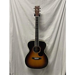 Used Eastman E40OM-SB Acoustic Electric Guitar
