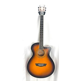 Used Washburn EA15ATB-A Acoustic Electric Guitar